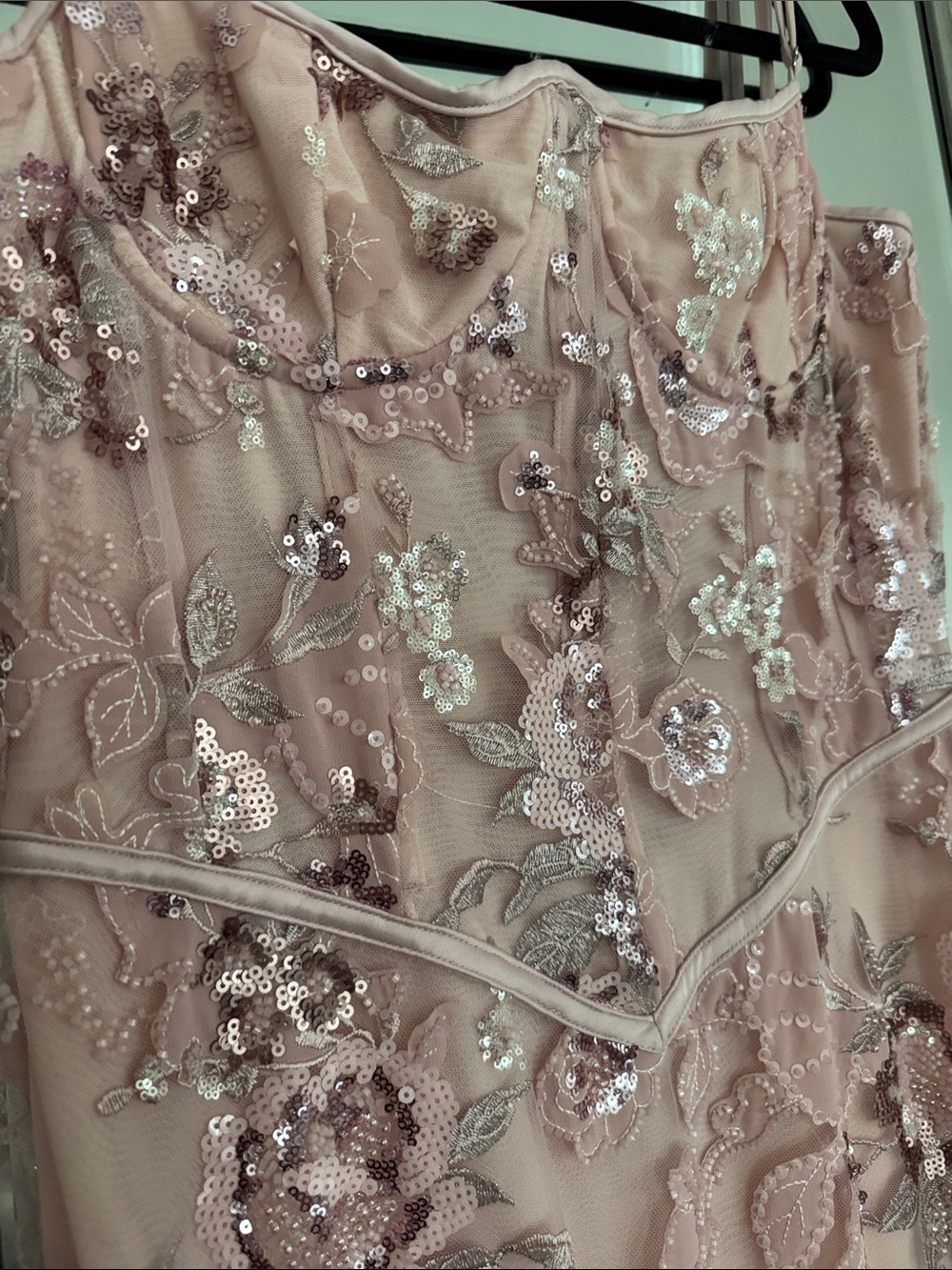House of CB hand beaded Naima dress Med AC Cup - Picture 7 of 9